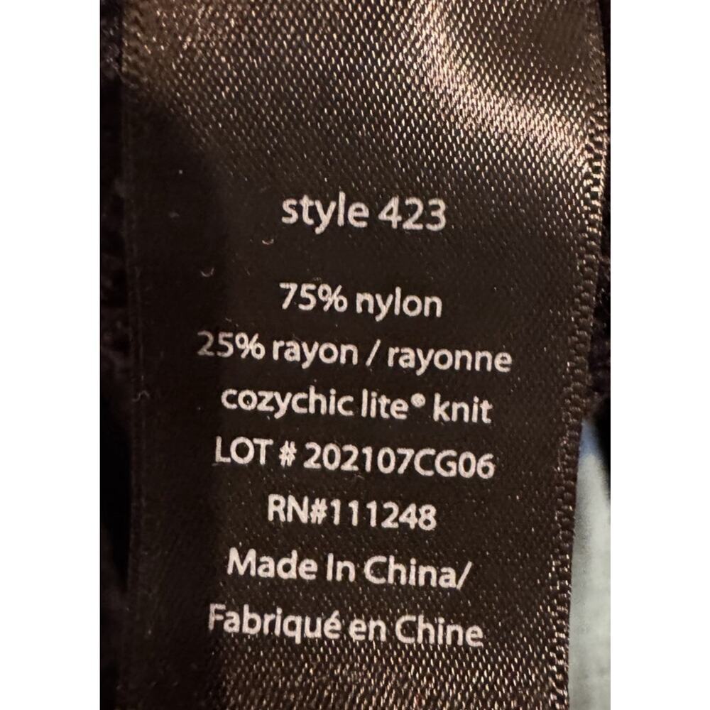 Barefoot Dreams Cozychic Lite Duster Women’s Sweater Black Open Front Pockets: S - Picture 6 of 6